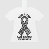 Denk aan Zebras Ornament (achterkant)