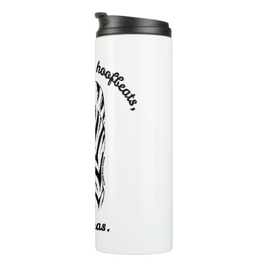 Denk aan Zebras Thermosbeker (Geroteerd rechts)