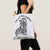 Denk aan Zebras Tote Bag (Dichtbij)