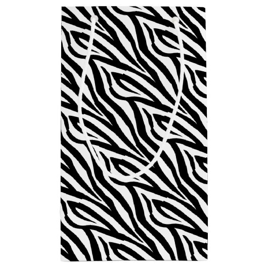 Denk aan Zebras... zeldzame ziekte Klein Cadeauzakje (Achterkant)