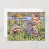 Denk alleen maar aan je Briefkaart  (Voorkant / Achterkant)