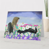 Denk alleen maar aan je Daisy Field Kaart (Voorkant)