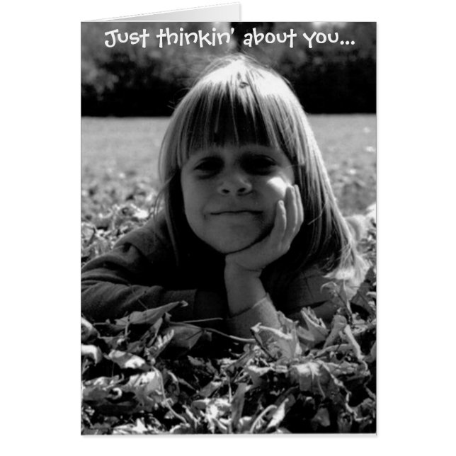 Denk alleen maar aan jou... (Voorkant)