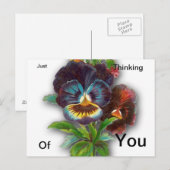 Denk alleen maar aan jou briefkaart (Voorkant / Achterkant)