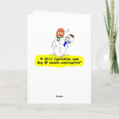 Denk alleen maar dat dit alles voor jou is - geluk kaart (Achterkant)