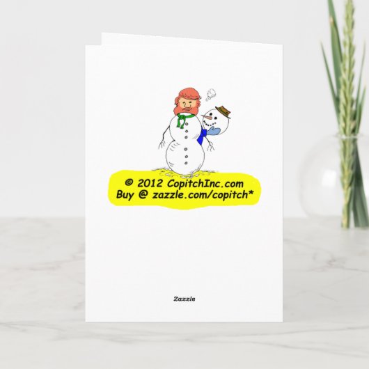 Denk alleen maar dat dit alles voor jou is - geluk kaart (Achterkant)