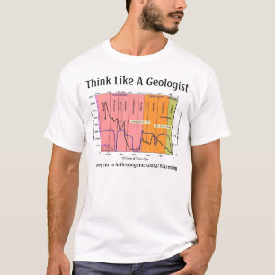 Denk als een geoloog t-shirt