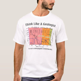 Denk als een geoloog t-shirt