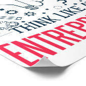 Denk als een ondernemer poster (Hoek)