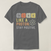 Denk als een Proton blijf positief 1 T-shirt (Design voorkant)