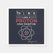 Denk als een Proton Chemistry leraar en nerd Servet (Voorkant)