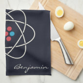 Denk als een Proton Chemistry leraar en nerd Theedoek (Quarter Fold)