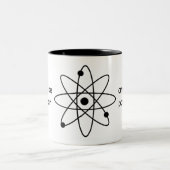 Denk als een proton en blijf positief! Mok (Center)