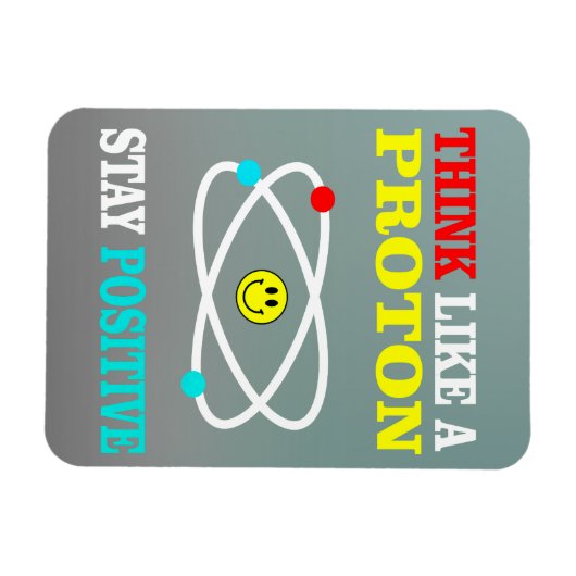 Denk als een proton magneet (Horizontaal)