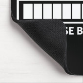 Denk alsjeblieft aan T-Shirt Muismat (Hoek)