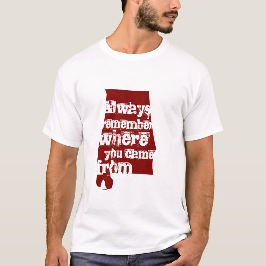 Denk altijd aan t-shirt (Voorkant)
