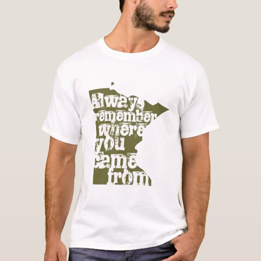 Denk altijd aan t-shirt (Voorkant)