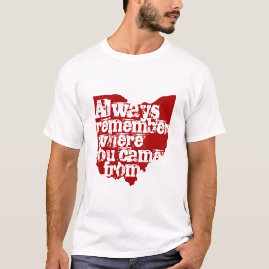 Denk altijd t-shirt (Voorkant)