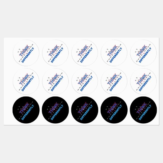 Denk anders 6.w labels (Vel)