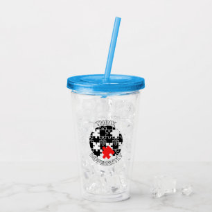 Denk anders 7.b acryl drinkbeker