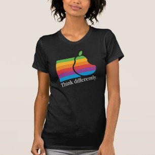 Denk anders - het Shirt van de Parodie van Apple v