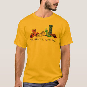 Denk anders.  Wees anders. T-shirt