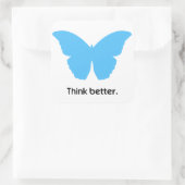 Denk beter na met MorphOS Vierkante Sticker (Tas)