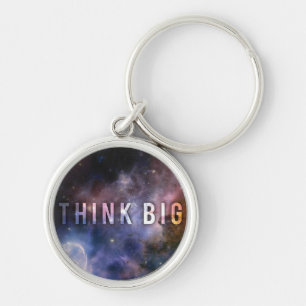DENK BIG - Ruimte en universeel Motivatie Sleutelhanger