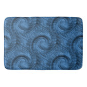 Denk blauw..... badmat (Voorkant)