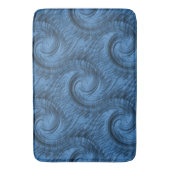 Denk blauw..... badmat (Voorkant Verticaal)