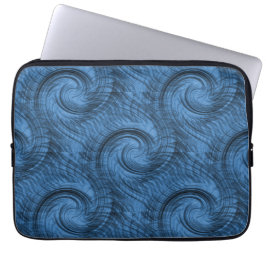 Denk blauw..... laptop sleeve