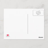 Denk blij. Wees blij. Briefkaart (Achterkant)