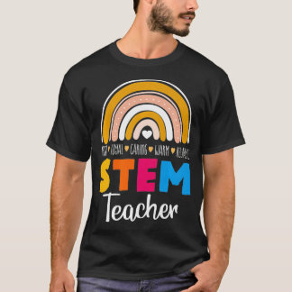 Denk buiten de Bo STEAM terug naar school STEM the T-shirt