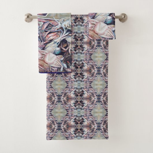 Denk buiten de doos bad handdoek (Insitu)