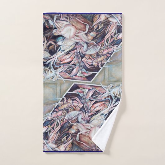 Denk buiten de doos bad handdoek (Handdoek)