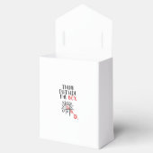 Denk buiten de doos bedankdoosjes (Geopend)