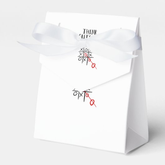 Denk buiten de doos bedankdoosjes (Voorkant Zijde)