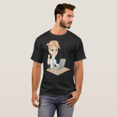Denk buiten de doos BedrijfsApparel T-shirt (Voorkant volledig)