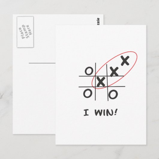 Denk buiten de doos briefkaart (Voorkant / Achterkant)