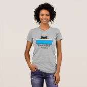 Denk buiten de doos. De kattendoos, dat is dat. T-shirt (Voorkant volledig)