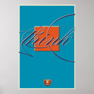 Denk buiten de Doos - Druk Poster