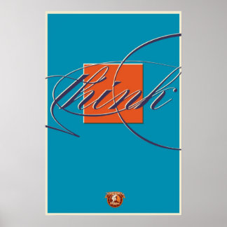 Denk buiten de Doos - Druk Poster