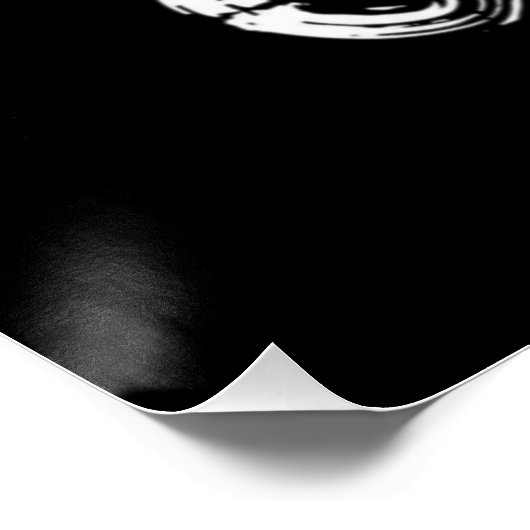 Denk buiten de doos glanzend Poster (Hoek)