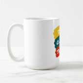 Denk buiten de doos koffiemok (Links)