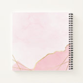 Denk buiten de doos Lady Boss vrouw Notitieboek (Achterkant)