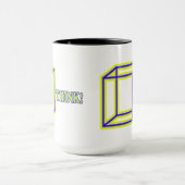 Denk buiten de doos! mok (Midden)