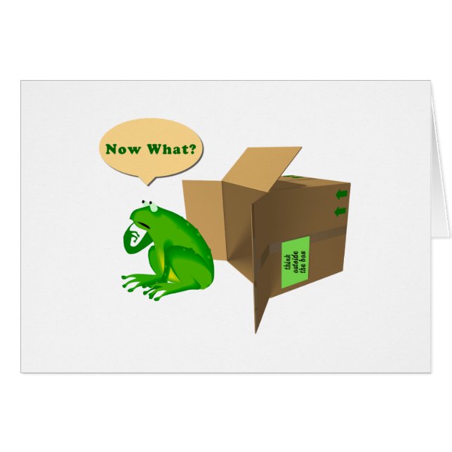 Denk buiten de doos na (Voorkant Horizontaal)