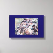 Denk buiten de doos na canvas afdruk (Voorkant)