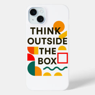 Denk buiten de Doos na iPhone 15 Mini Hoesje
