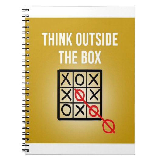 Denk buiten de Doos na Notitieboek (Voorkant)